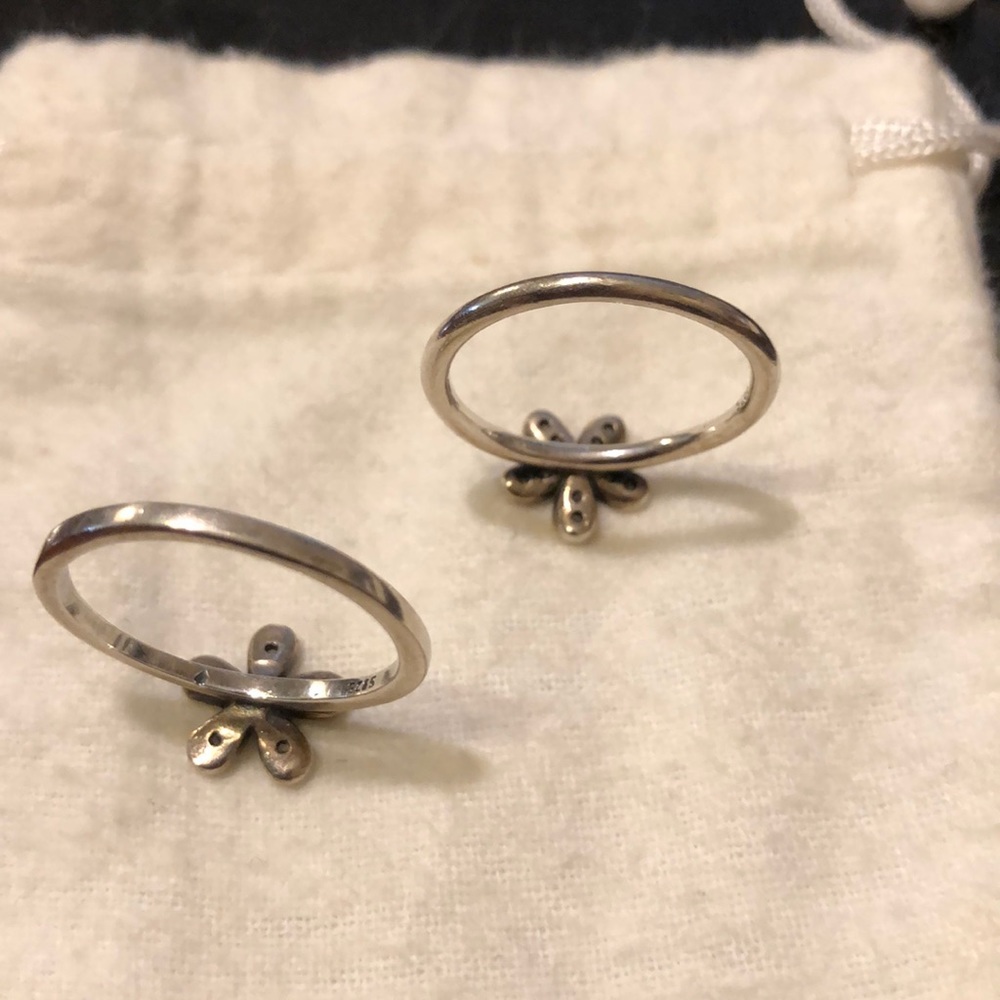 Stackable bands set 2 daisy meadows - Picture 4 of 6
